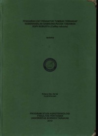 Pengaruh Zat Pengatur Tumbuh Terhadap Keberhasilan Sambung Pucuk Tanaman Kopi Robusta (Coffea robusta)