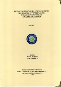 Literature Review Pada Buku Sungai Dari Fidaus (River Out Of Eden) Karya Richard Dawkins Terkait Variasi Makhluk Hidup