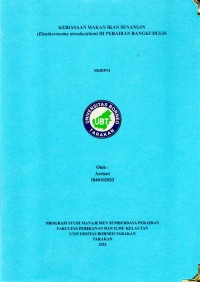 Kebiasaan Makan Ikan Senangin (Eleutheronema tetradactylum) Di Perairan Bangkudulis