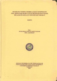 Penerapan Model Pembelajaran Kooperatif Tipe Think Pair Share Untuk Meningkatkan Hasil Belajar IPA Kelas IV-B Di SDN 043 Tarakan