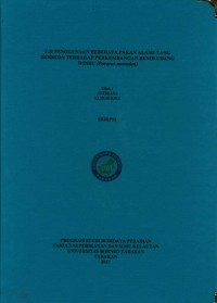 Uji Penggunaan Beberapa Pakan Alami Yang Berbeda Terhadap Perkembangan Benih Udang Windu (Penaeus Monodon)