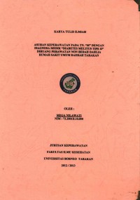 Asuhan Keperawatan Pada Tn. “M” Dengan Diagnosa Medik “Diabetes Mellitus Tipe II” Di Ruang Perawatan Non Bedah Dahlia Rumah Sakit Umum Daerah Tarakan