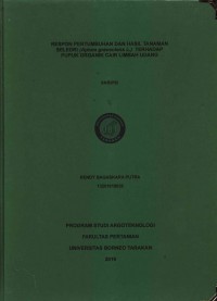 Respon Pertumbuhan Dan Hasil Tanaman Seledri (Apium graveolens L.) Terhadap Pupuk Organik Cair Limbah Udang