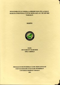 Pengembangan Media Lapbook Pada Pelajaran Bahasa Indonesia Untuk Siswa Kelas 1 Di SDN 005 Tarakan