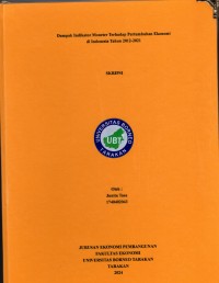 Dampak Indikator Moneter Terhadap Pertumbuhan Ekonomi Di Indonesia Tahun 2012-2021