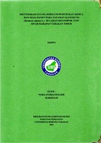 Identifikasi Gulma Sebelum Pemupukan Kedua Dan Masa Panen Pada Tanaman Kangkung (Ipomoea reptans L.) Di Lahan Kelompok Tani Sinar Harapan Tarakan Timur