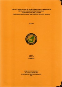 Peran Corporate Social Responsibility Dalam Memediasi Pengaruh Karakteristik Perusahaan Terhadap Nilai Perusahaan (Studi Empiris Pada Perusahaan Yang Terdaftar Di Bursa Efek Indonesia)