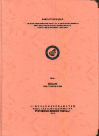 Asuhan Keperawatan Pada Ny. M Dengan Hemoragi Post Partum Di Ruang Mawar Rumah Sakit Umum Daerah Tarakan