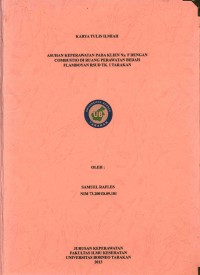 Asuhan Keperawatan Pada Klien Ny. F Dengan Combustio Di Ruang Perawatan Bedah Flamboyan RSUD Tk. I Tarakan