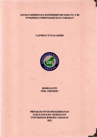 Asuhan Kebidanan Komprehensif Pada Ny. F Puskesmas Sebengkok Kota Tarakan