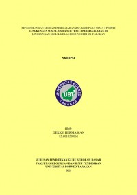 Pengembangan Media Pembelajaran Big Book Pada Tema 4 Peduli Lingkungan Sosial Siswa Sub Tema 2 Permasalahan Di Lingkungan Sosial Kelas III SD Negeri 031 Tarakan