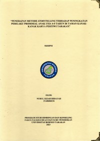 Penerapan Metode Storytelling Terhadap Peningkatan Perilaku Prososial Anak Usia 4-5 Tahun Di Taman Kanak-Kanak Karya Pertiwi Tarakan