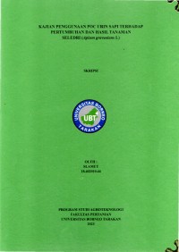 Kajian Penggunaan POC Urin Sapi Terhadap Pertumbuhan Dan Hasil Tanaman Seledri (Apium graveolens l.)