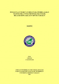 Penggunaan Teori Van Hiele Pada Pembelajaran Matematika Untuk Meningkatkan Hasil Belajar Siswa Kelas IV SDN 032 Tarakan