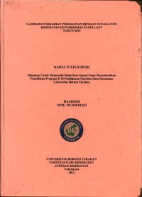 Gambaran Kejadian Persalinan Dengan Tenaga Non Kesehatan Di Puskesmas Juata Laut Tahun 2012