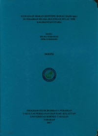 Kebiasaan Makan Kepiting Bakau (Scylla spp.) Di Perairan Muara Bulungan Pulau Tibi Kalimantan Utara