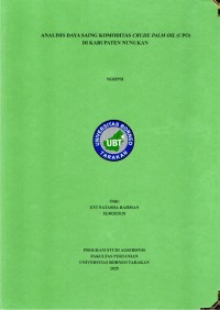 ANALISIS DAYA SAING KOMODITAS CRUDE PALM OIL (CPO) DI KABUPATEN NUNUKAN