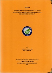 Comperative And Competitive Analysis Pengembangan Pertanian Hortikultura Di Kabupaten Nunukan