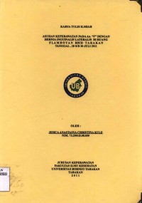 Asuhan Keperawatan Pada An. “F” Dengan Hernia Inguinalis Lateralis Di Ruang Flamboyan RSUD Tarakan Tanggal 28 s/d 30 Juli 2011