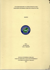 Analisis Kemampuan Literasi Digital Pada Mahasiswa Pendidikan Biologi Angkatan 2022