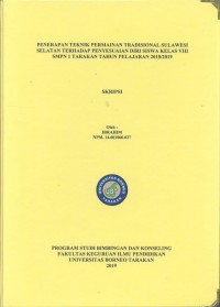 Penerapan Teknik Permainan Tradisional Sulawesi Selatan Terhadap Penyesuaian Diri Siswa Kelas VIII SMPN 1 Tarakan Tahun Pelajaran 2018/2019