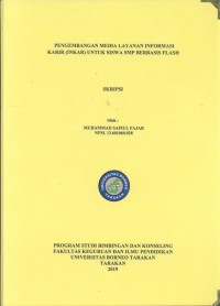 Pengembangan Media Layanan Informasi Karir (Inkar) Untuk Siswa SMP Berbasis Flash