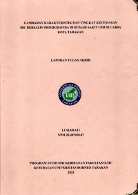 Gambaran Karakteristik Dan Tingkat Kecemasan Ibu Bersalin Primigravida Di Rumah Sakit Umum Carsa Kota Tarakan
