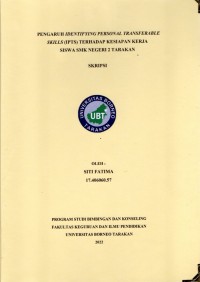 Pengaruh Identifying Personal Transferable Skill (IPTS) Terhadap Kesiapan Kerja  Siswa SMK Negeri 2 Tarakan