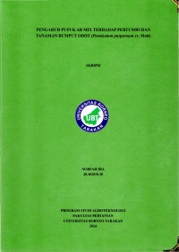 Pengaruh Pupuk AB Mix Terhadap Pertumbuhan Tanaman Rumput Odot (Pennisetum purpureum cv. mott)