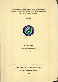 Pengembangan Media Audio Visual Pembelajaran Membaca Permulaan Dengan Metode Silaba Kelas II SDIT Al-Mustaqim Tarakan