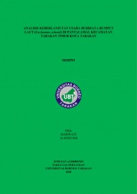 Analisis Keberlanjutan Usaha Budidaya Rumput Laut (Eucheuma cottonii) Di Pantai Amal Kecamatan Tarakan Timur Kota Tarakan