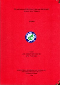 Pelaksanaan Perceraian Dalam Perspektif Hukum Adat Toraja