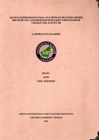 Asuhan Keperawatan Pada An. Z Dengan Diagnosa Medik DHF Di Ruang Anggrek B Rumah Sakit Umum Daerah Tarakan DR. H Jusuf SK