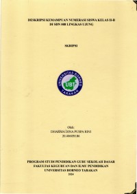 Deskripsi Kemampuan Numerasi Siswa Kelas II-B Di SDN 008 Lingkas Ujung