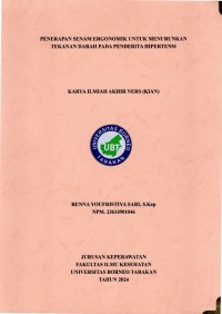 Penerapan Senam Ergonomik Untuk Menurunkan Tekanan Darah Pada Penderita Hipertensi