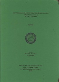 Keanekaragaman Jenis Serangga Pada Tanaman Sawi (Brassica juncea L.) Di Kota Tarakan