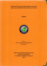 Produktivitas Dan Pertumbuhan Sektor Keuangan Di Provinsi Kalimantan Utara