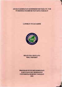 Asuhan Kebidanan Komprehensif Pada Ny. N Di Puskesmas Mamburungan Kota Tarakan