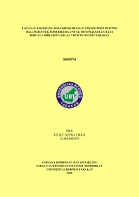 Layanan Konseling Kelompok Dengan Teknik Role Playing Dalam Bentuk Sosiodrama Untuk Meningkatkan Rasa Percaya Diri Siswa Kelas VIII MTs Negeri Tarakan