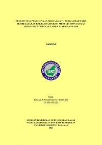 Efektivitas Penggunaan Media Kartu Bergambar Pada Pembelajaran Berbasis Literasi Menulis Siswa Kelas III-B SDN 015 Tarakan Tahun Ajaran 2018-2019