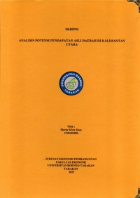 Anallisis Potensi Pendapatan Asli Daerah Di Kalimantan Utara