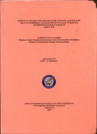Hubungan Tingkat Pengetahuan Ibu Tentang ASI Ekslusif Dengan Pemberian ASI Ekslusif Di Wilayah Puskesmas Mamburungan Kota Tarakan Tahun 2016