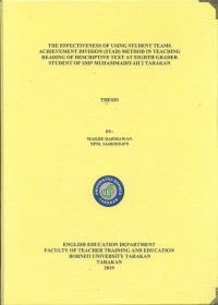 The Effectiveness Of Using Student Teams Achievement Division (STAD) Method In Teaching Reading Of Descriptive Text At Eighth Grader Student Of SMP Muhammadiyah 2 Tarakan
