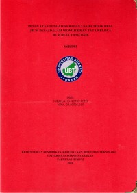 Penguatan Pengawas Badan Usaha Milik Desa (BUM Desa) Dalam Mewujudkan Tata Kelola BUM Desa Yang Baik