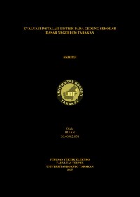EVALUASI INSTALASI LISTRIK PADA GEDUNG SEKOLAH DASAR NEGERI 030 TARAKAN