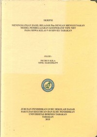 Meningkatkan Hasil Belajar PKn Dengan Menggunakan Model Pembelajaran Kooperatif Tipe NHT Pada Siswa Kelas V-B SDN 021 Tarakan