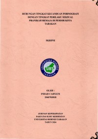 Hubungan Tingkat Kecanduan Pornografi Dengan Tingkat Perilaku Seksual Pranikah Pada Remaja Di Daerah Pesisir Kota Tarakan