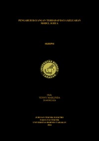Pengaruh Bayangan Terhadap Daya Keluaran Modul Surya