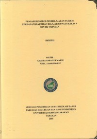 Pengaruh Model Pembelajaran PAIKEM Terhadap Keaktifan Belajar Siswa Di Kelas V SDN 006 Tarakan