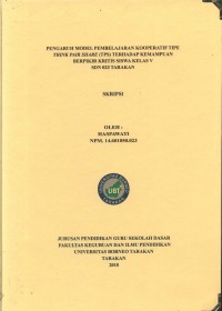 Pengaruh Model Pembelajaran Kooperatif Tipe Think Pair Share (TPS) Terhadap Kemampuan Berpikir Kritis Siswa Kelas V SDN 023 Tarakan